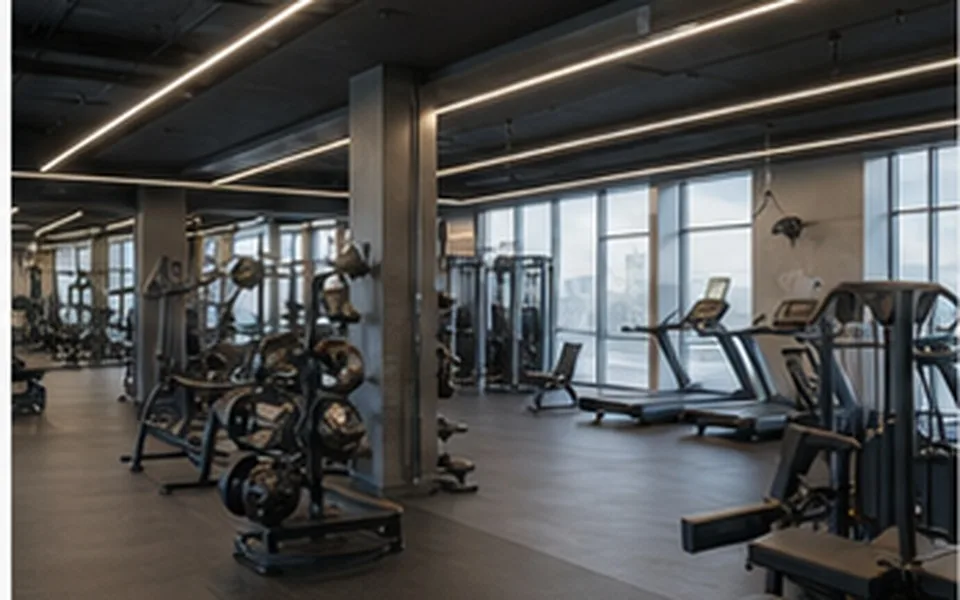 Aperçu du modèle Salle de Sport Premium