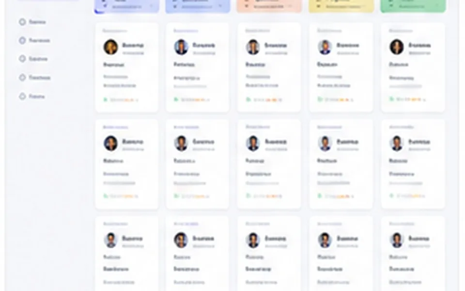 Aperçu du modèle CRM Lead Pipeline