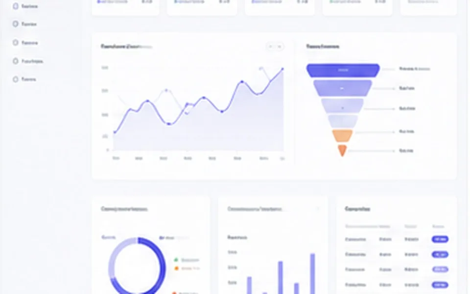 Aperçu du modèle Analytics ROI Dashboard
